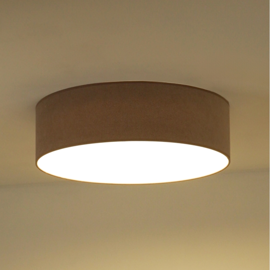 Duolla - LED mennyezeti lámpa CORTINA LED/26W/230V átm. 45 cm 4000K barna