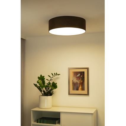 Duolla - LED mennyezeti lámpa CORTINA LED/26W/230V átm. 45 cm 4000K barna