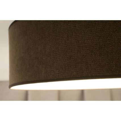 Duolla - LED mennyezeti lámpa CORTINA LED/26W/230V átm. 45 cm 4000K barna