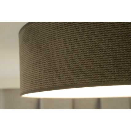 Duolla - LED mennyezeti lámpa CORTINA LED/26W/230V átm. 45 cm 4000K barna