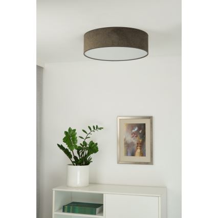 Duolla - LED mennyezeti lámpa CORTINA LED/26W/230V átm. 45 cm 4000K barna