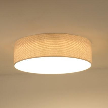 Duolla - LED mennyezeti lámpa CORTINA LED/26W/230V átm. 45 cm 4000K krémszínű