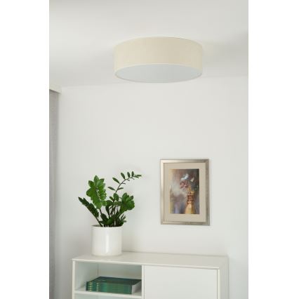 Duolla - LED mennyezeti lámpa CORTINA LED/26W/230V átm. 45 cm 4000K krémszínű