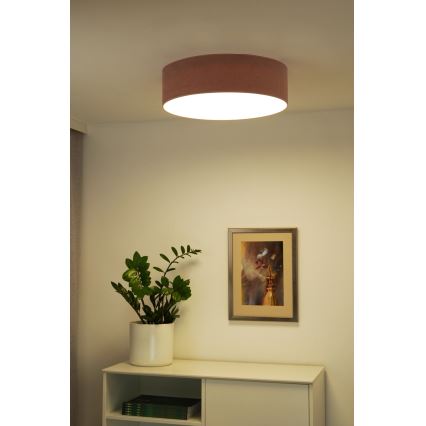 Duolla - LED mennyezeti lámpa CORTINA LED/26W/230V átm. 45 cm 4000K rózsaszín