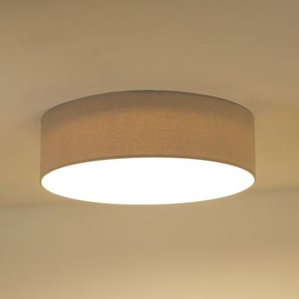 Duolla - LED mennyezeti lámpa CORTINA LED/26W/230V átm. 45 cm 4000K szürke