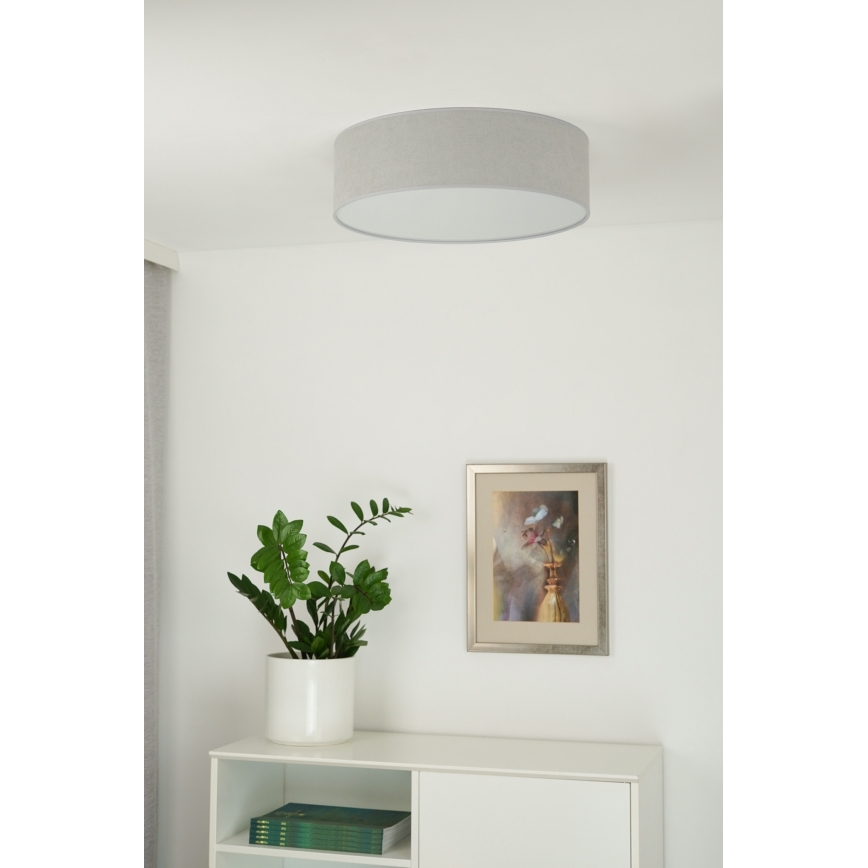 Duolla - LED mennyezeti lámpa CORTINA LED/26W/230V átm. 45 cm 4000K szürke