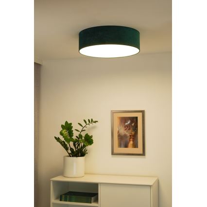 Duolla - LED mennyezeti lámpa CORTINA LED/26W/230V átm. 45 cm 4000K zöld