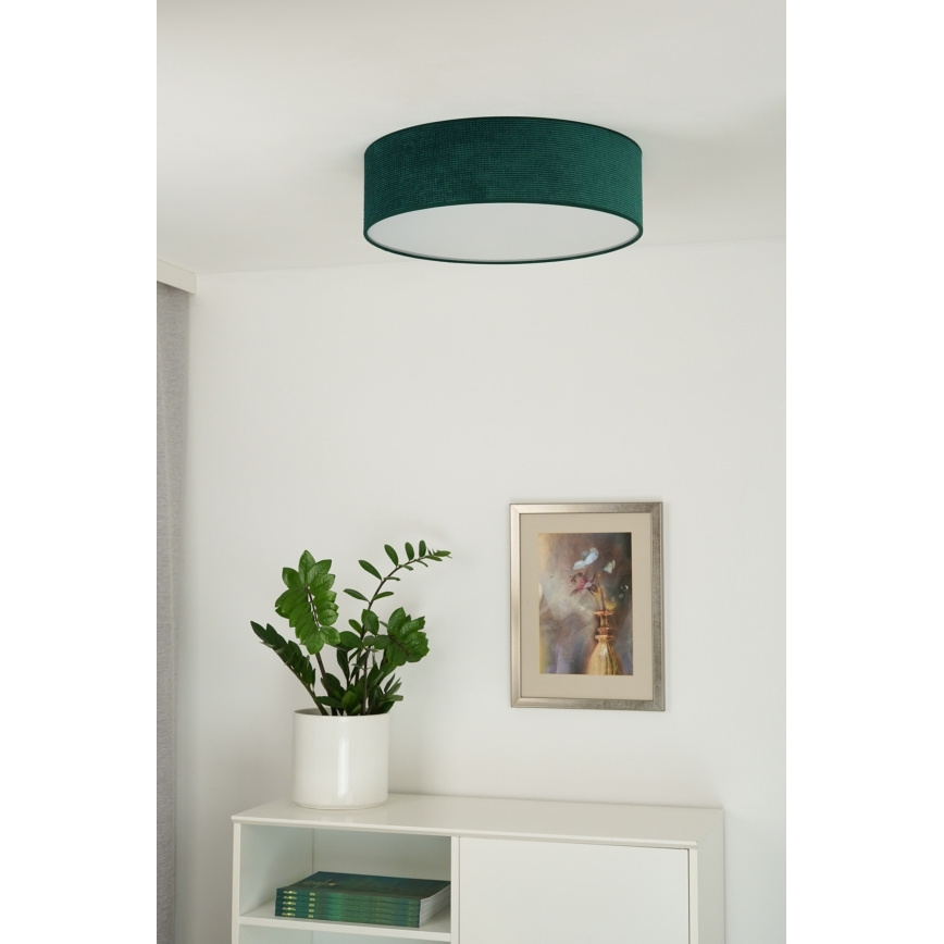 Duolla - LED mennyezeti lámpa CORTINA LED/26W/230V átm. 45 cm 4000K zöld