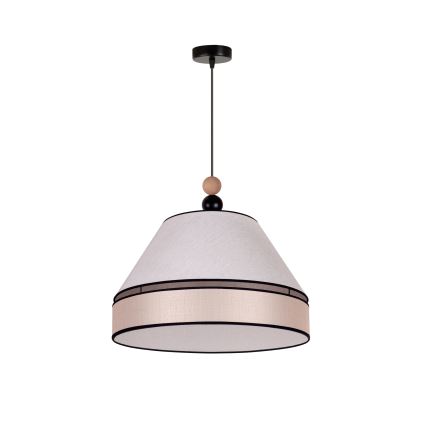 Duolla - Csillár zsinóron AVIGNON 1xE27/15W/230V á. 50 cm bézs