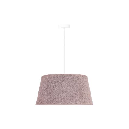 Duolla - Csillár zsinóron BOUCLE 1xE27/15W/230V á. 50 cm barna