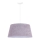 Duolla - Csillár zsinóron BOUCLE 1xE27/15W/230V á. 50 cm szürke