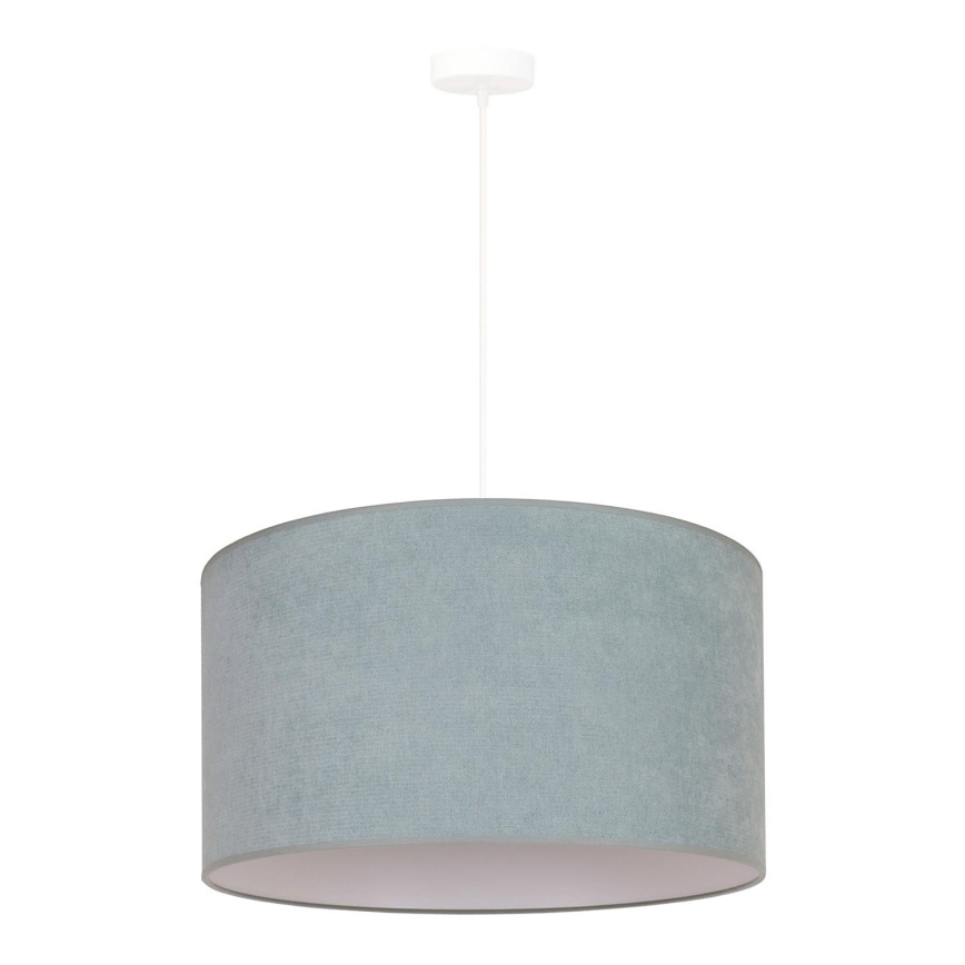 Duolla - Csillár zsinóron BRISTOL 1xE27/15W/230V átm. 45 cm zöld/fehér