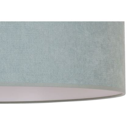 Duolla - Csillár zsinóron BRISTOL 1xE27/15W/230V átm. 45 cm zöld/fehér