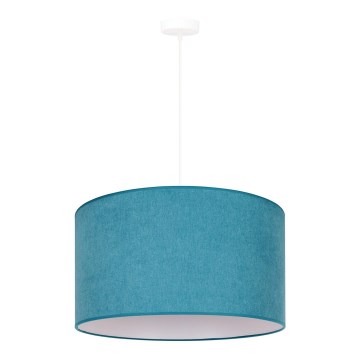 Duolla - Csillár zsinóron BRISTOL 1xE27/40W/230V átm. 45 cm türkiz