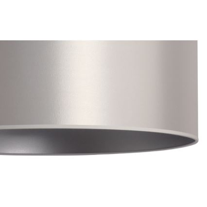 Duolla - Csillár zsinóron CANNES 1xE27/15W/230V á. 45 cm ezüst