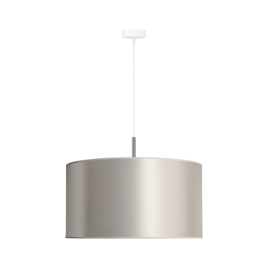Duolla - Csillár zsinóron CANNES 1xE27/15W/230V á. 45 cm ezüst