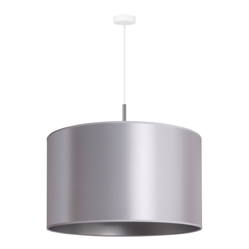 Duolla - Csillár zsinóron CANNES 1xE27/15W/230V á. 50 cm ezüst