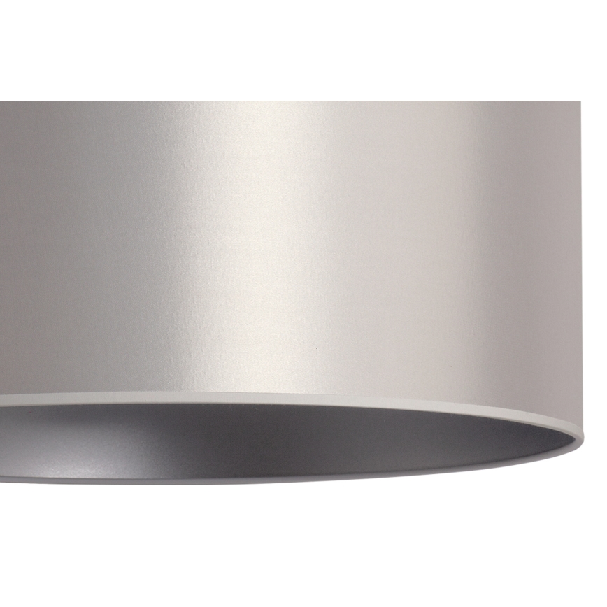 Duolla - Csillár zsinóron CANNES 1xE27/15W/230V á. 50 cm ezüst