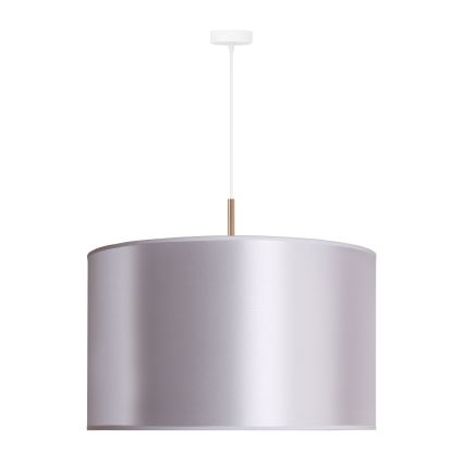 Duolla - Csillár zsinóron CANNES 1xE27/15W/230V á. 50 cm ezüst/réz