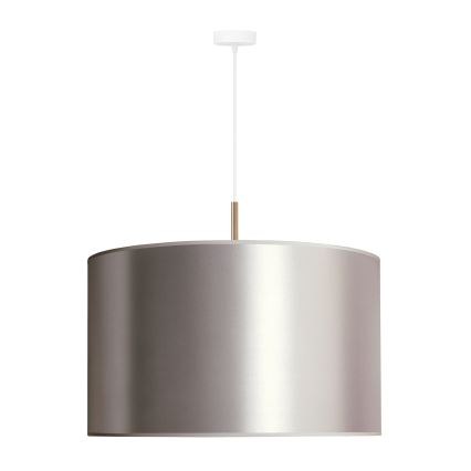 Duolla - Csillár zsinóron CANNES 1xE27/15W/230V á. 50 cm ezüst/réz