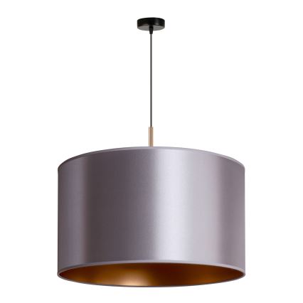 Duolla - Csillár zsinóron CANNES 1xE27/15W/230V á. 50 cm ezüst/réz