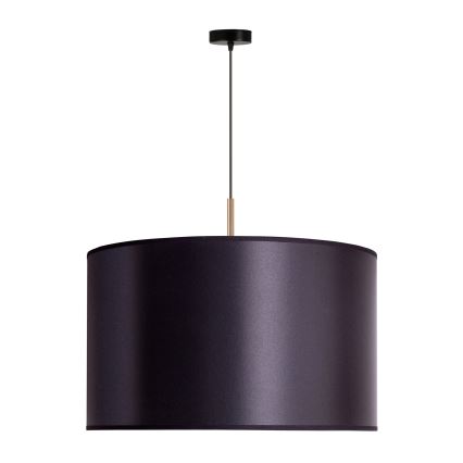 Duolla - Csillár zsinóron CANNES 1xE27/15W/230V á. 50 cm fekete/réz