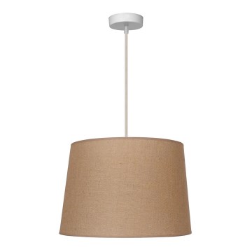 Duolla - Csillár zsinóron CONE 1xE27/15W/230V átm. 40 cm barna