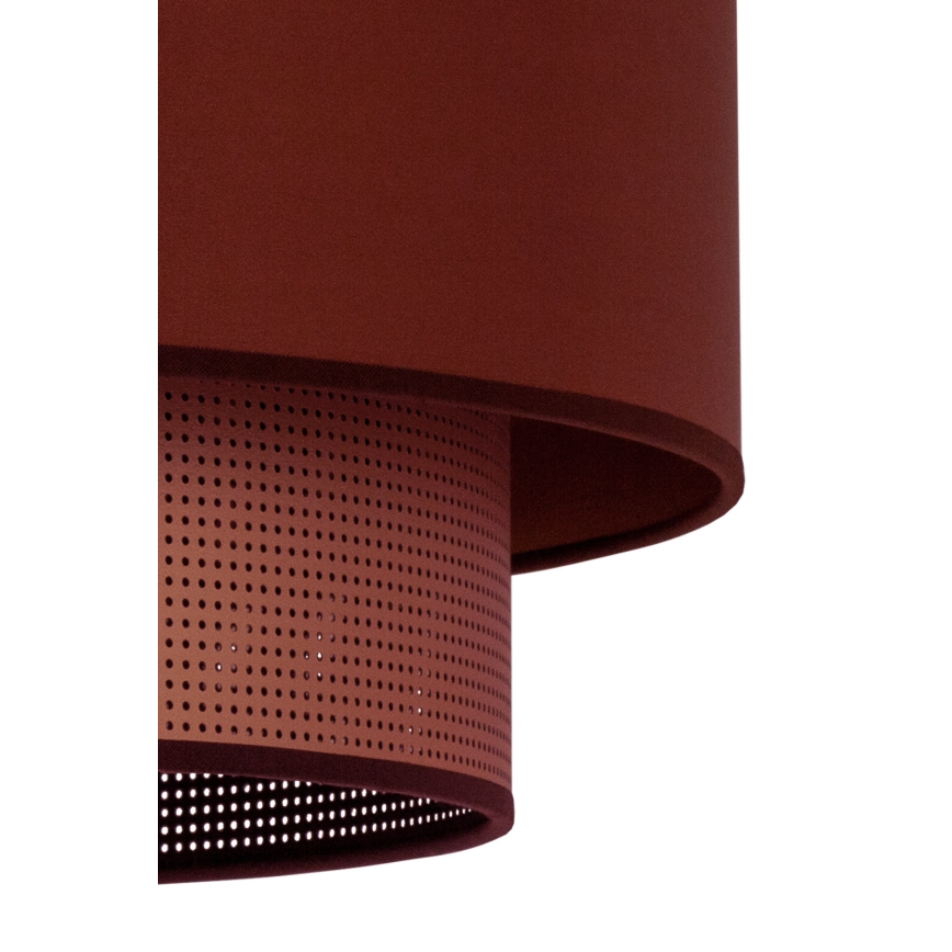Duolla - Csillár zsinóron COPPER SHINY 1xE27/15W/230V átm. 45 cm réz