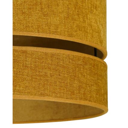 Duolla - Csillár zsinóron DOUBLE 1xE27/15W/230V átm. 40 cm narancs
