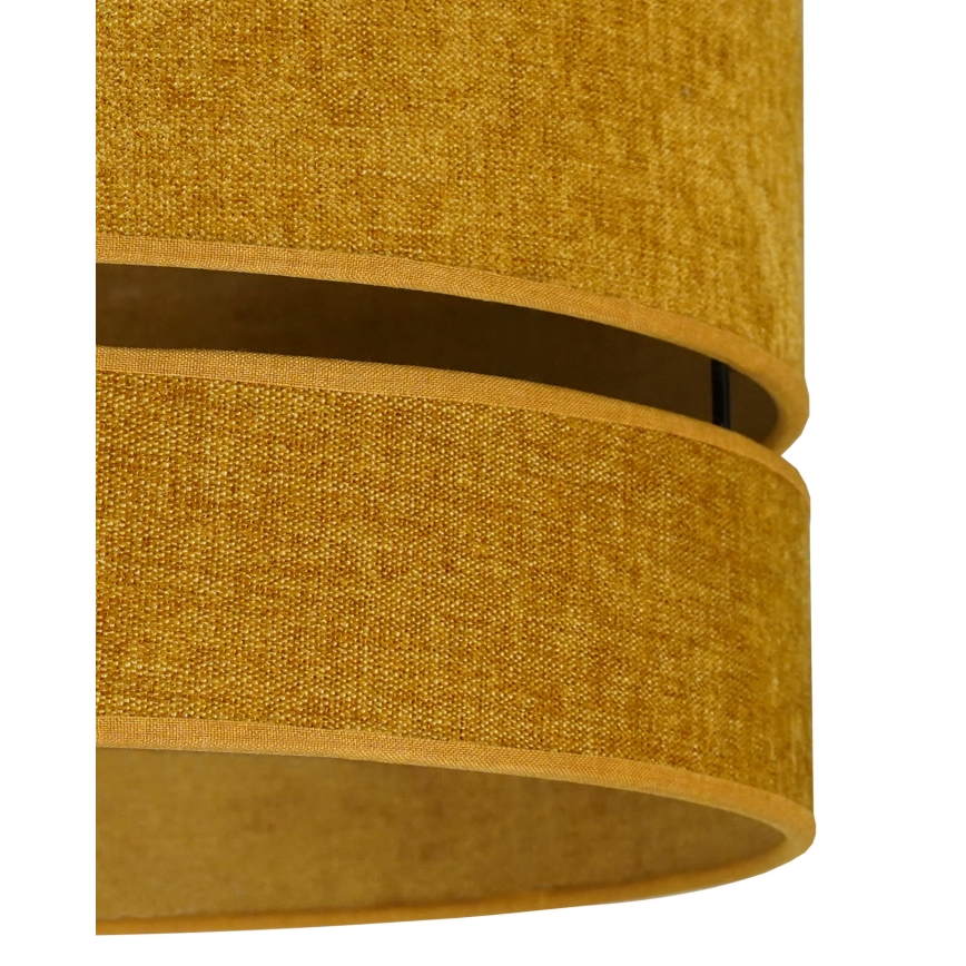 Duolla - Csillár zsinóron DOUBLE 1xE27/15W/230V átm. 40 cm narancs