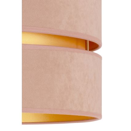 Duolla - Csillár zsinóron DUO 1xE27/15W/230V átm. 40 cm bézs