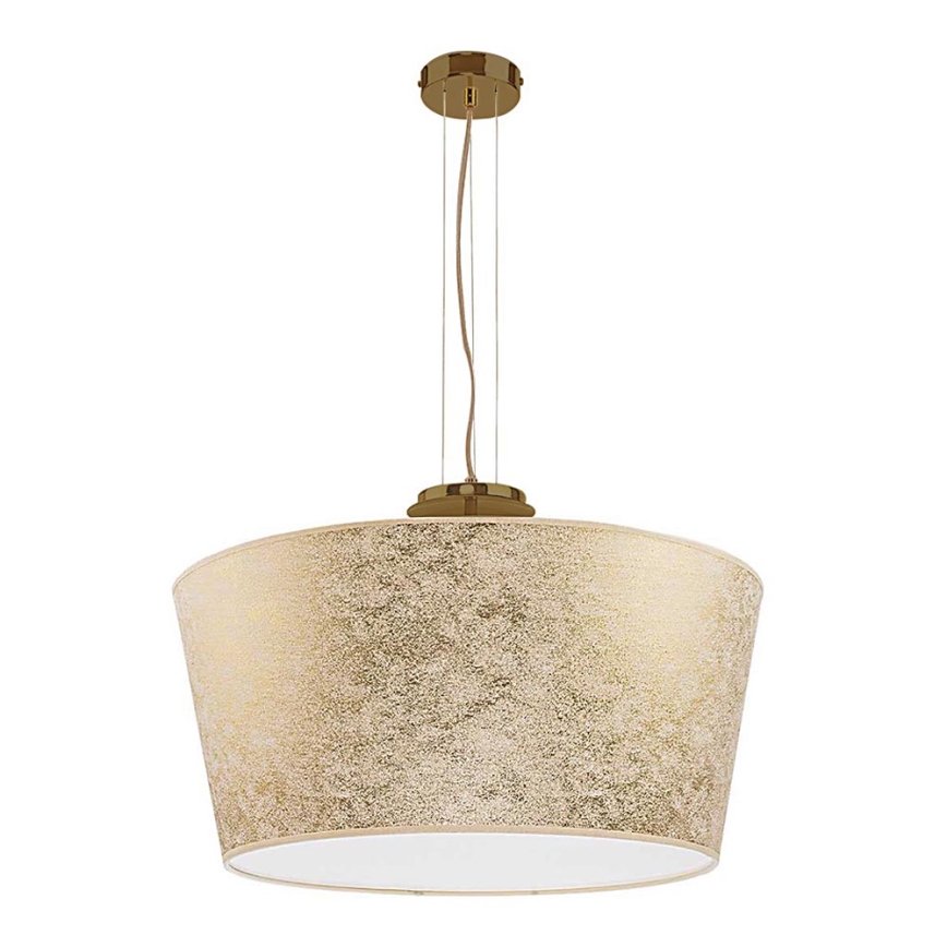 Duolla - Csillár zsinóron OPERA 3xE14/40W/230V átm. 55 cm arany