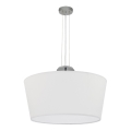 Duolla - Csillár zsinóron OPERA 3xE14/40W/230V átm. 55 cm fehér