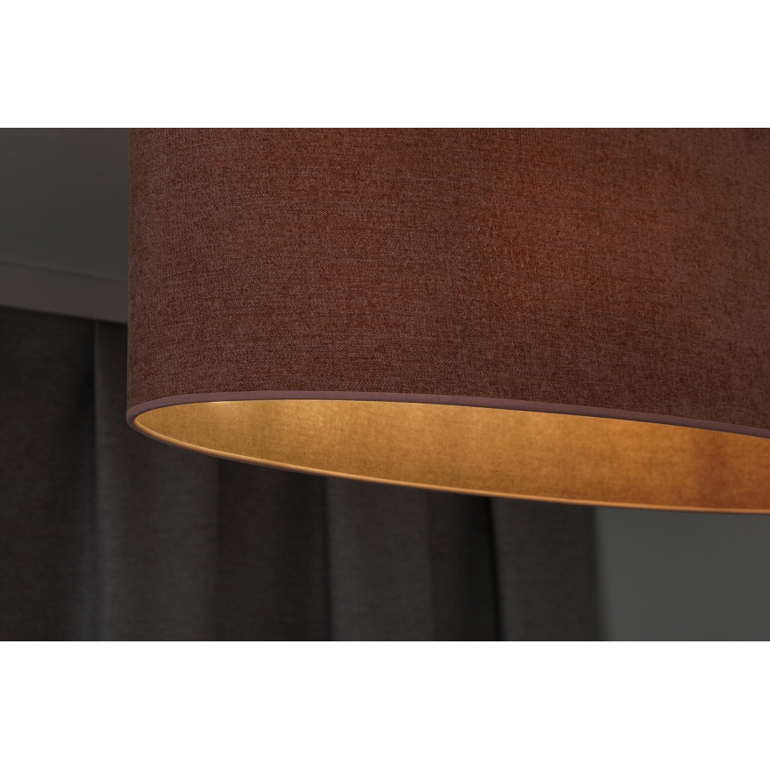 Duolla - Csillár zsinóron OVAL 1xE27/15W/230V rózsaszín