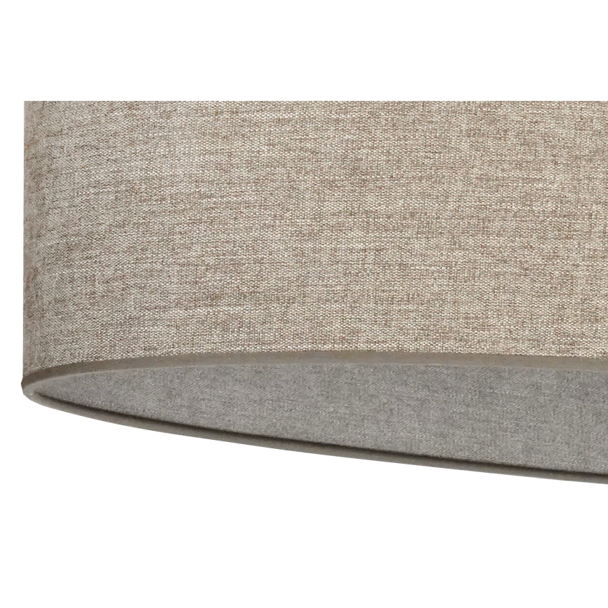 Duolla - Csillár zsinóron OVAL 2xE27/15W/230V barna