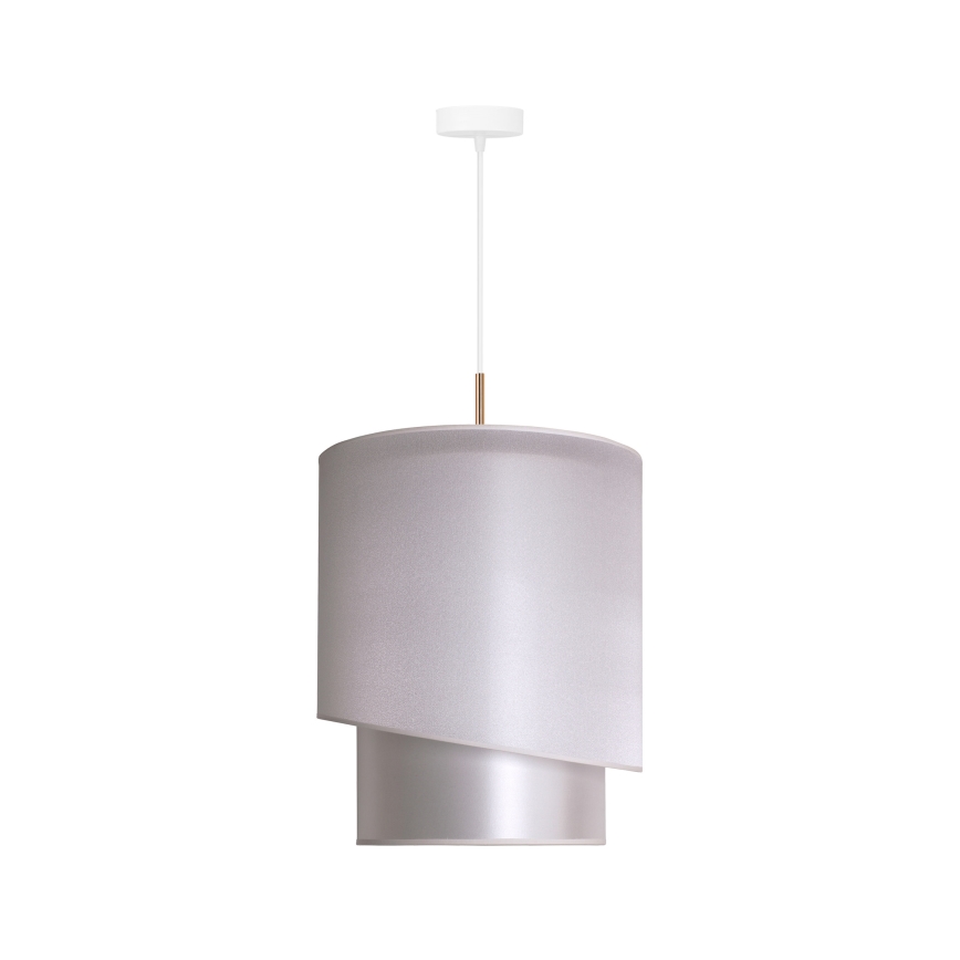 Duolla - Csillár zsinóron PARIS 1xE27/15W/230V á. 40 cm ezüst/arany