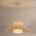 Duolla - Csillár zsinóron RIO RATTAN 1xE27/15W/230V átm. 45 cm bézs/rattan