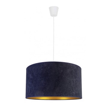 Duolla - Csillár zsinóron ROLLER 1xE27/40W/230V átm. 40 cm kék