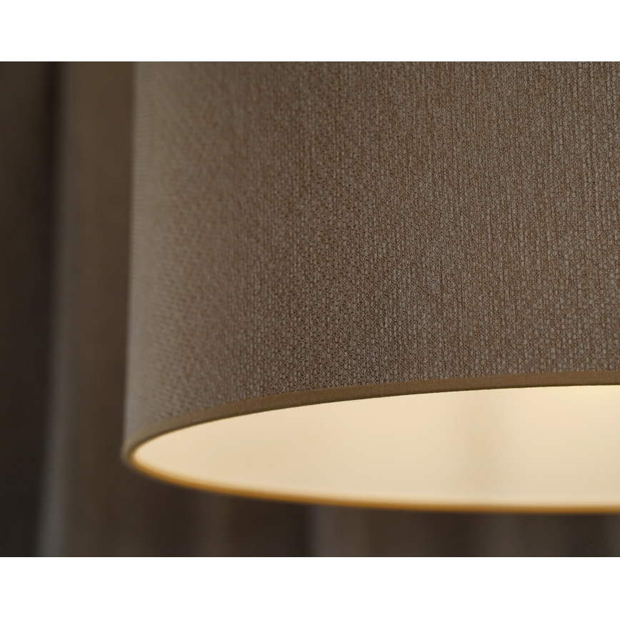 Duolla - Csillár zsinóron ROLLER ECO RECYCLING 1xE27/15W/230V átm. 45 cm krémes