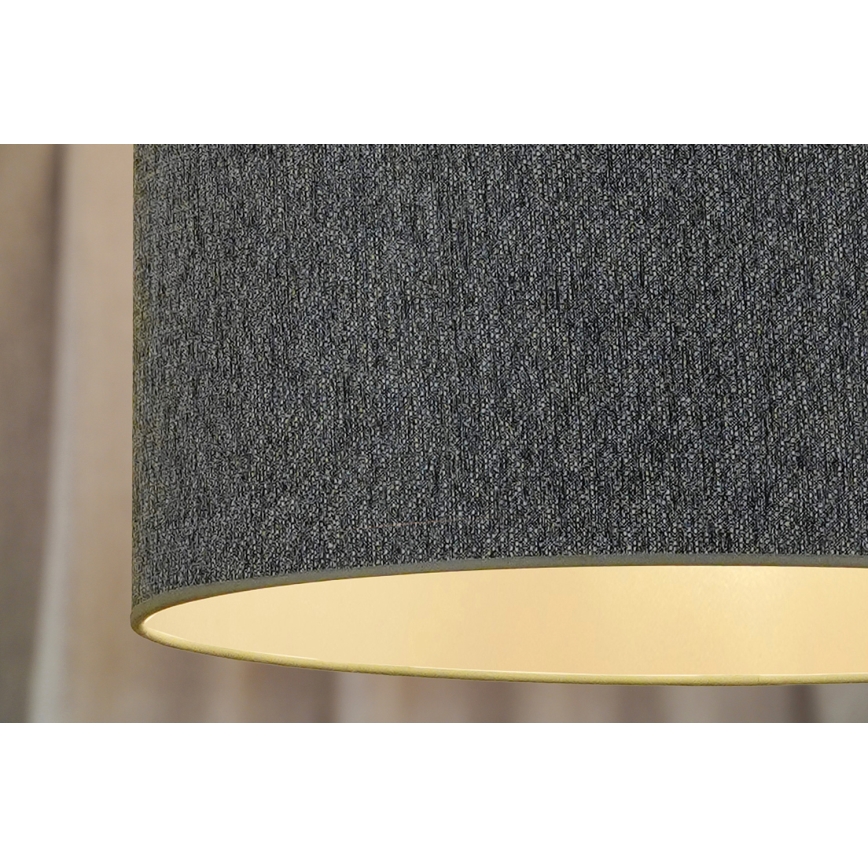 Duolla - Csillár zsinóron ROLLER ECO RECYCLING 1xE27/15W/230V átm. 45 cm zöld