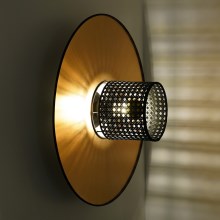 Duolla - Fali lámpa TOKYO RATTAN 1xE27/15W/230V arany/fekete