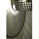 Duolla - Fali lámpa TOKYO RATTAN 1xE27/15W/230V ezüst/fekete