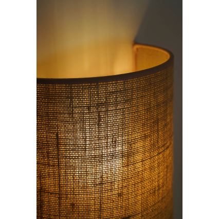 Duolla - Fali lámpa YUTE 1xE27/15W/230V átm. 20 cm barna