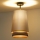 Duolla - Felületre szerelhető csillár BELL SHINY 1xE27/15W/230V átm. 25 cm ezüst/fekete