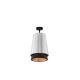 Duolla - Felületre szerelhető csillár BELL SHINY 1xE27/15W/230V ezüst/fekete