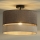 Duolla - Felületre szerelhető csillár DOUBLE 1xE27/15W/230V átm. 40 cm barna/szürke