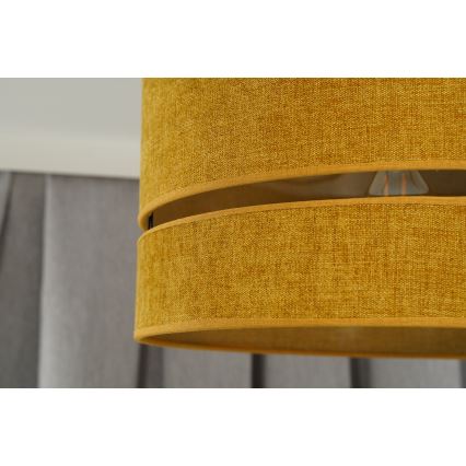 Duolla - Felületre szerelhető csillár DOUBLE 1xE27/15W/230V átm. 40 cm narancs
