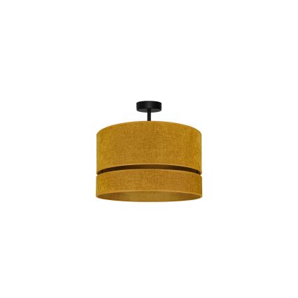 Duolla - Felületre szerelhető csillár DOUBLE 1xE27/15W/230V átm. 40 cm narancs