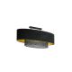 Duolla - Felületre szerelhető csillár DOUBLE OVAL RATTAN 2xE27/15W/230V fekete/rattan