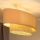 Duolla - Felületre szerelhető csillár DOUBLE OVAL RATTAN 2xE27/15W/230V krémes/rattan